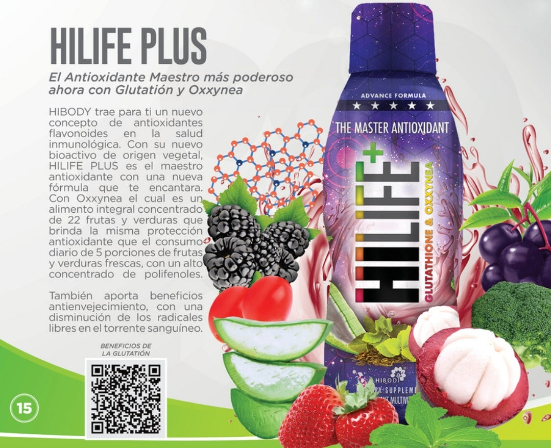 HiLife + Glutatin & Oxxynea-Fortalece Tu Sistema Inmunolgico Reto Hibody HiLife + Glutatin & Oxxynea-Fortalece Tu Sistema Inmunolgico Reto Hibody